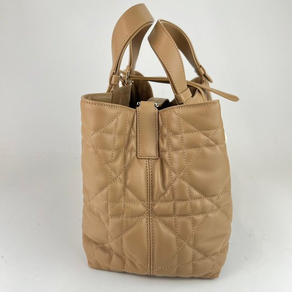 COPY - Christian Dior Toujours Handbag Calf Leather Tan - Picture 5 of 14